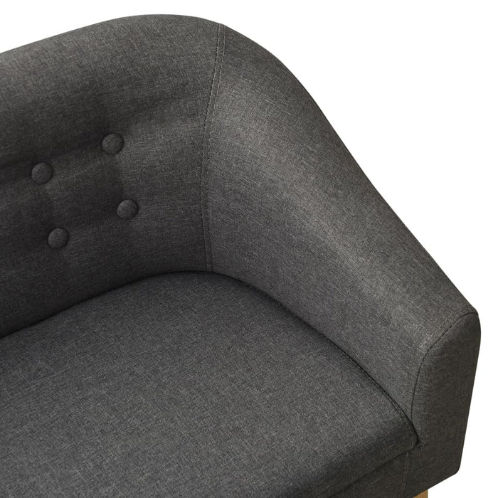Canapea pentru copii, gri, material textil - WALTI WALTI