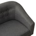 Canapea pentru copii, gri, material textil - WALTI WALTI