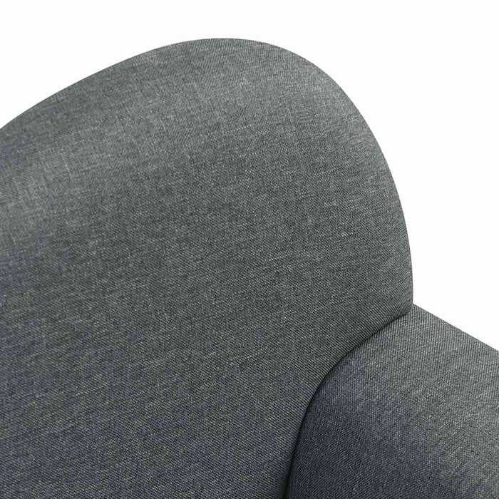 Canapea pentru copii, gri, material textil WALTI