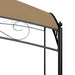 Pavilion, gri taupe, 3x3x2,65 m, 180 g/m² - WALTI WALTI