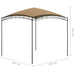 Pavilion, gri taupe, 3x3x2,65 m, 180 g/m² - WALTI WALTI