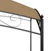 Pavilion, gri taupe, 3x4x2,65 m, 180 g/m² - WALTI WALTI