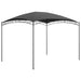 Pavilion, antracit, 3 x 4 x 2,65 m, 180 g/m² - WALTI WALTI
