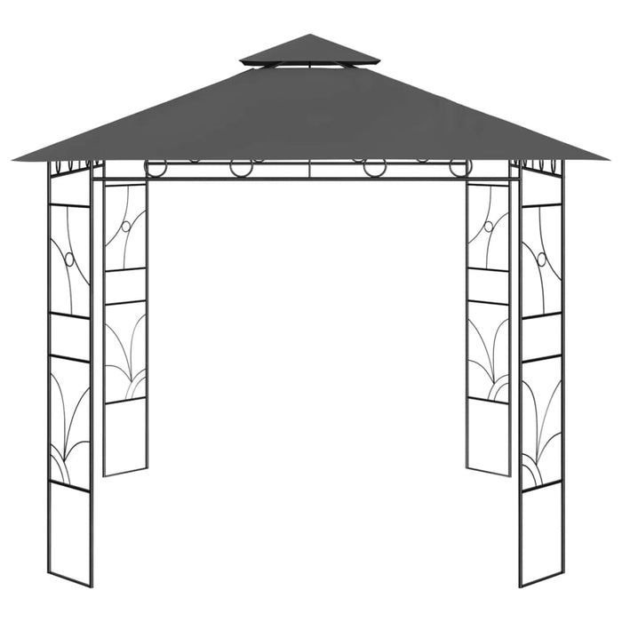 Pavilion, antracit, 3x3x2,7 m, 160 g/m² WALTI