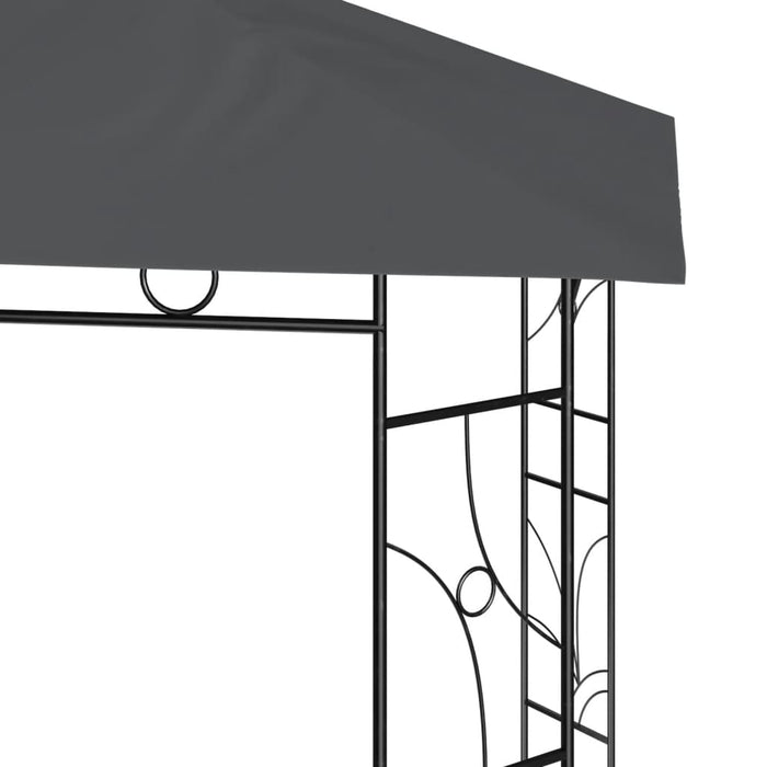 Pavilion, antracit, 3x3x2,7 m, 160 g/m² WALTI