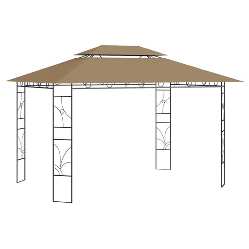 Pavilion, gri taupe, 4x3x2,7 m, 160 g/m² - WALTI WALTI