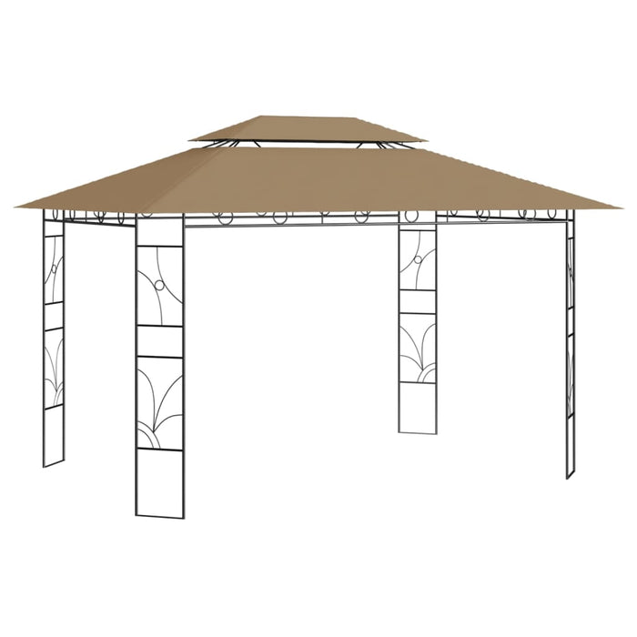 Pavilion, gri taupe, 4x3x2,7 m, 160 g/m² WALTI