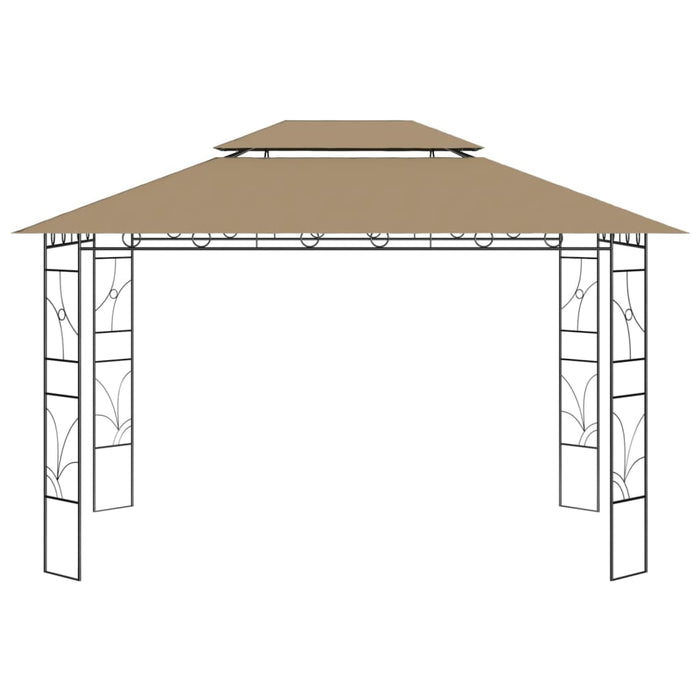 Pavilion, gri taupe, 4x3x2,7 m, 160 g/m² WALTI