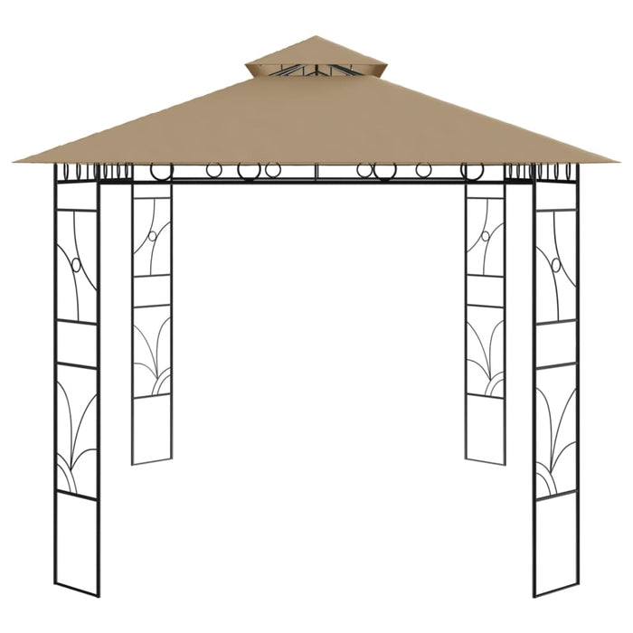 Pavilion, gri taupe, 4x3x2,7 m, 160 g/m² WALTI