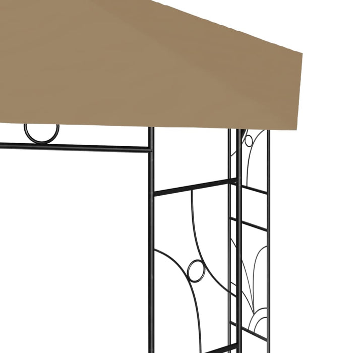 Pavilion, gri taupe, 4x3x2,7 m, 160 g/m² WALTI