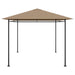 Pavilion, gri taupe, 384x281x270 cm, 180 g/m² - WALTI WALTI