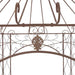 Pavilion de grădină, maro antichizat, 400x258x378 cm, fier - WALTI WALTI