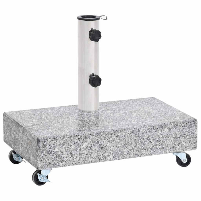 Bază pentru umbrelă, gri deschis, 45x25x8,3 cm, granit - WALTI WALTI