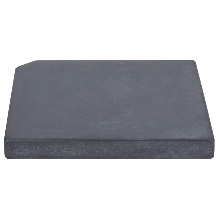 Placă de greutate umbrelă, negru, granit, 25 kg, pătrat - WALTI WALTI