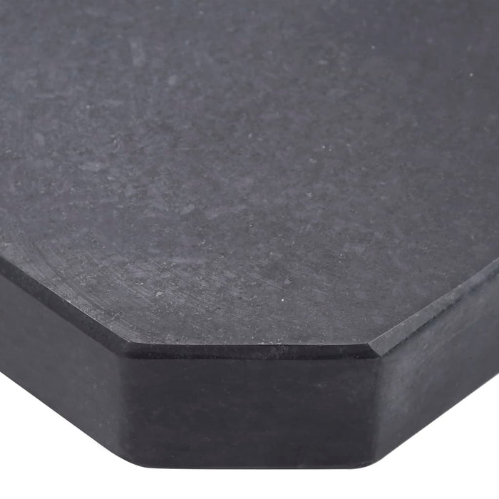 Placă de greutate umbrelă, negru, granit, 25 kg, pătrat - WALTI WALTI