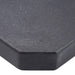 Placă de greutate umbrelă, negru, granit, 25 kg, pătrat - WALTI WALTI