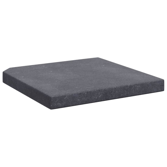 Placă de greutate umbrelă, negru, granit, 25 kg, pătrat - WALTI WALTI