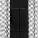 Perdea de ușă anti-insecte cu magnet, 2 buc., negru, 220x110 cm - WALTI WALTI