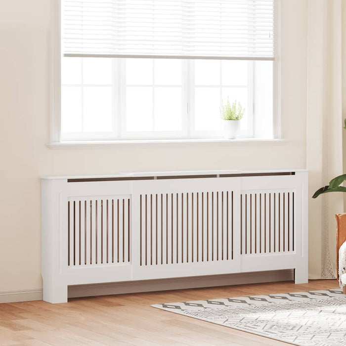 Mască pentru calorifer, alb, 205 cm, lemn prelucrat WALTI