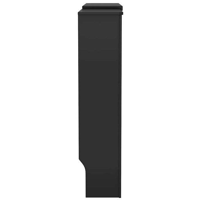 Mască pentru calorifer, negru, 205 cm, lemn prelucrat WALTI