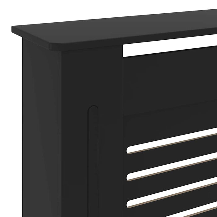 Mască pentru calorifer, negru, 205 cm, MDF - WALTI WALTI