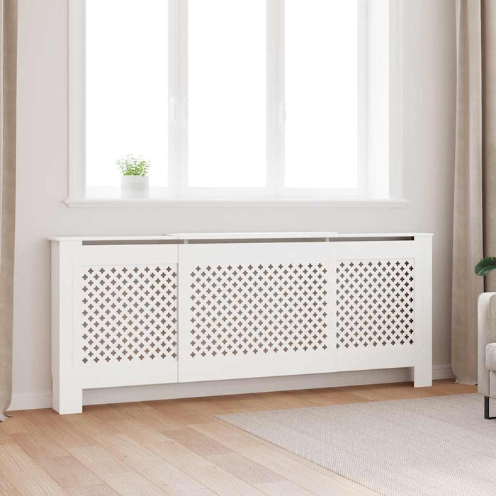 Mască pentru calorifer, alb, 205 cm, MDF - WALTI WALTI