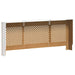 Mască pentru calorifer, alb, 205 cm, MDF - WALTI WALTI