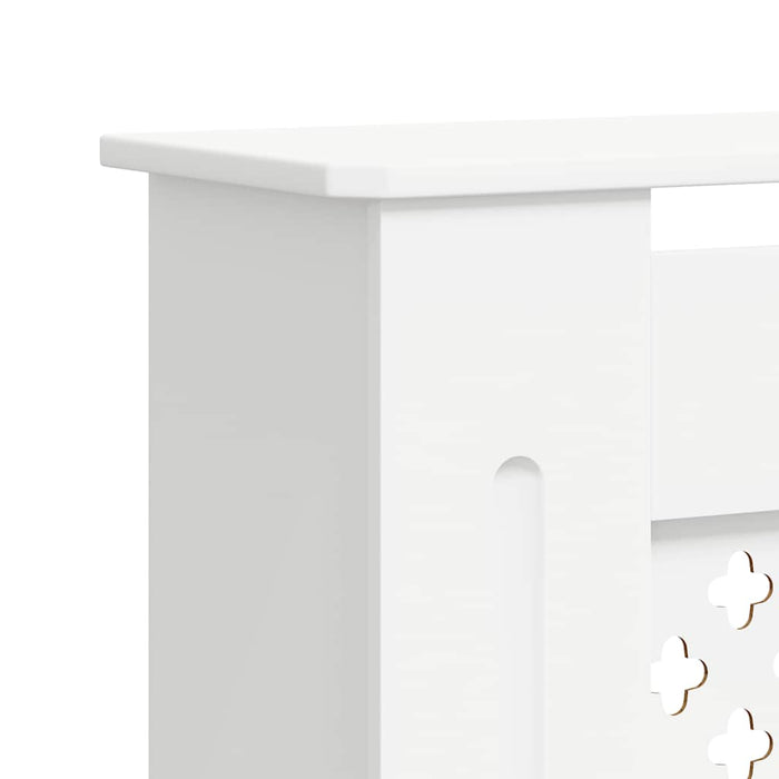 Mască pentru calorifer, alb, 205 cm, MDF - WALTI WALTI
