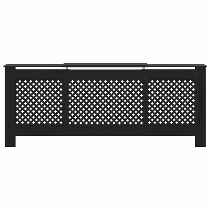 Mască pentru calorifer, negru, 205 cm, MDF - WALTI WALTI