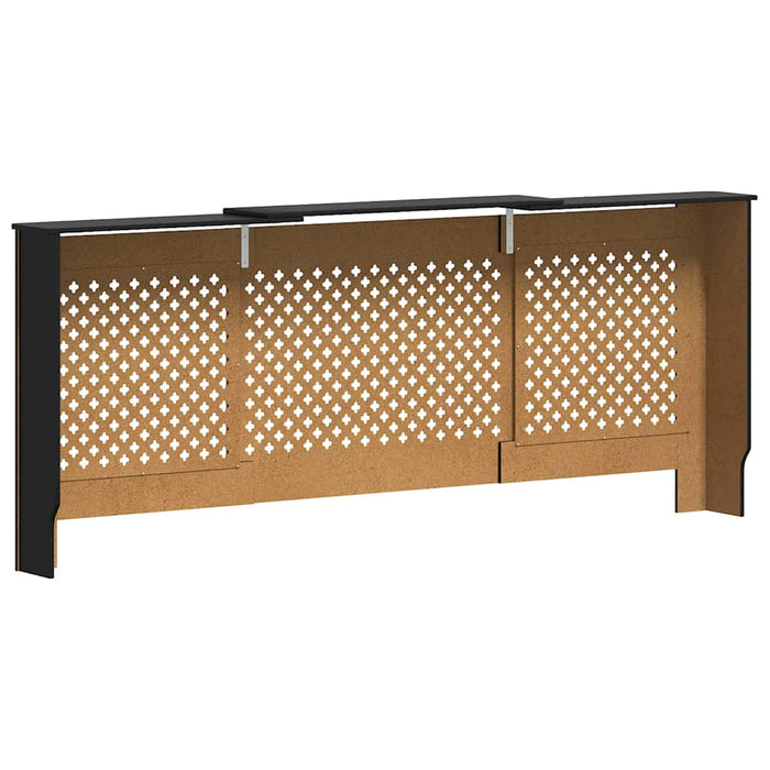 Mască pentru calorifer, negru, 205 cm, MDF - WALTI WALTI