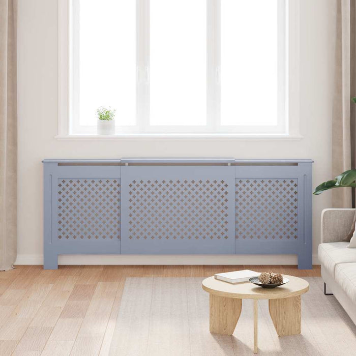 Mască pentru calorifer, gri, 205 cm, MDF - WALTI WALTI