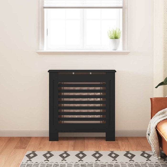 Mască pentru calorifer, negru, 78 cm, MDF - WALTI WALTI