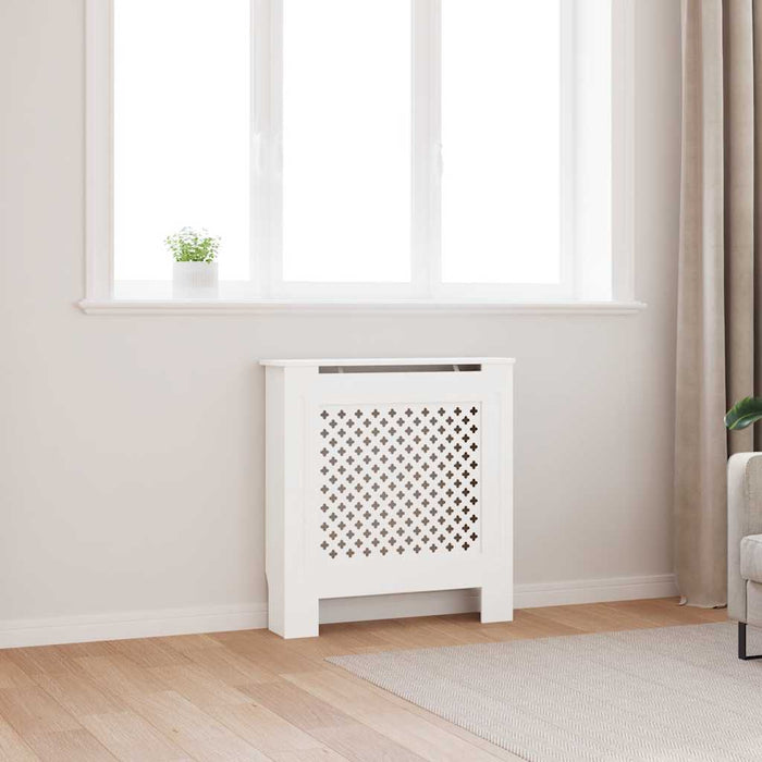 Mască pentru calorifer, alb, 78 cm, MDF - WALTI WALTI