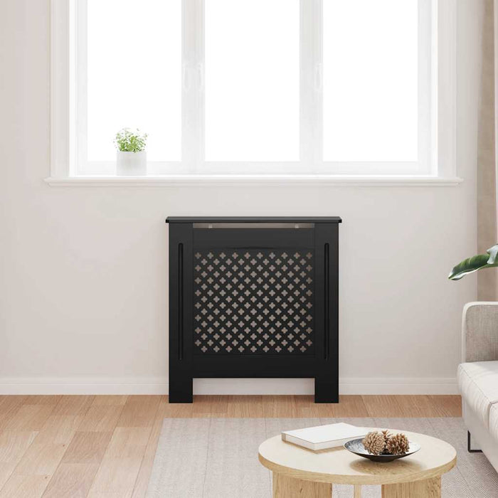 Mască pentru calorifer, negru, 78 cm, MDF - WALTI WALTI
