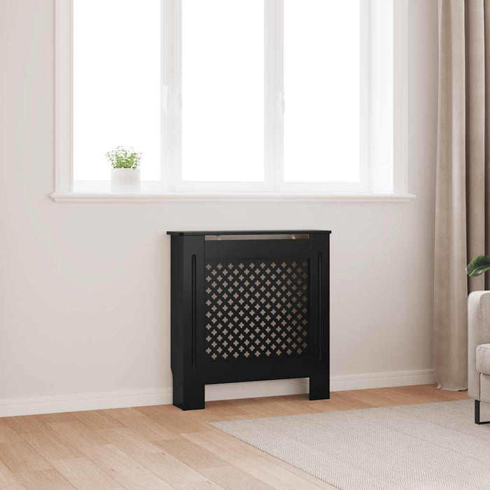 Mască pentru calorifer, negru, 78 cm, MDF - WALTI WALTI