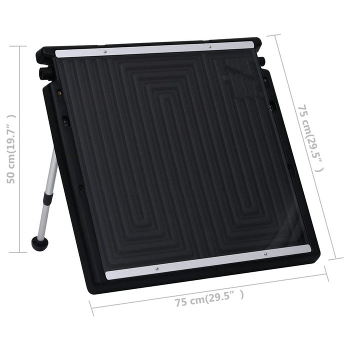 Panou solar de încălzire pentru piscină, 75x75 cm - WALTI WALTI