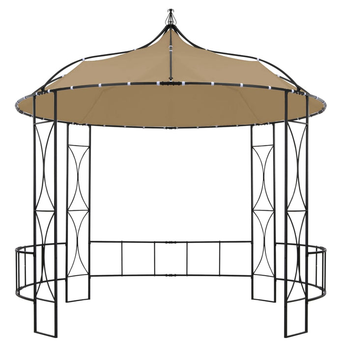 Foișor, gri taupe, 300 x 290 cm, rotund WALTI