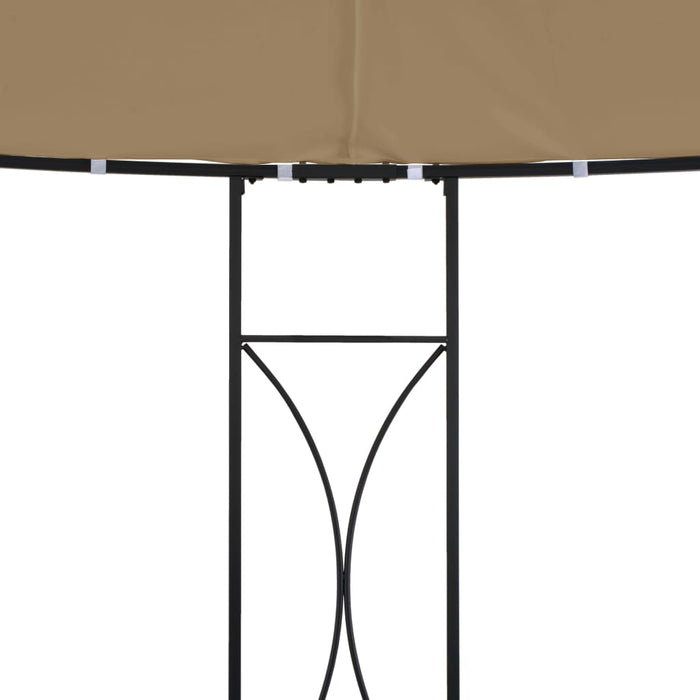 Foișor, gri taupe, 300 x 290 cm, rotund WALTI