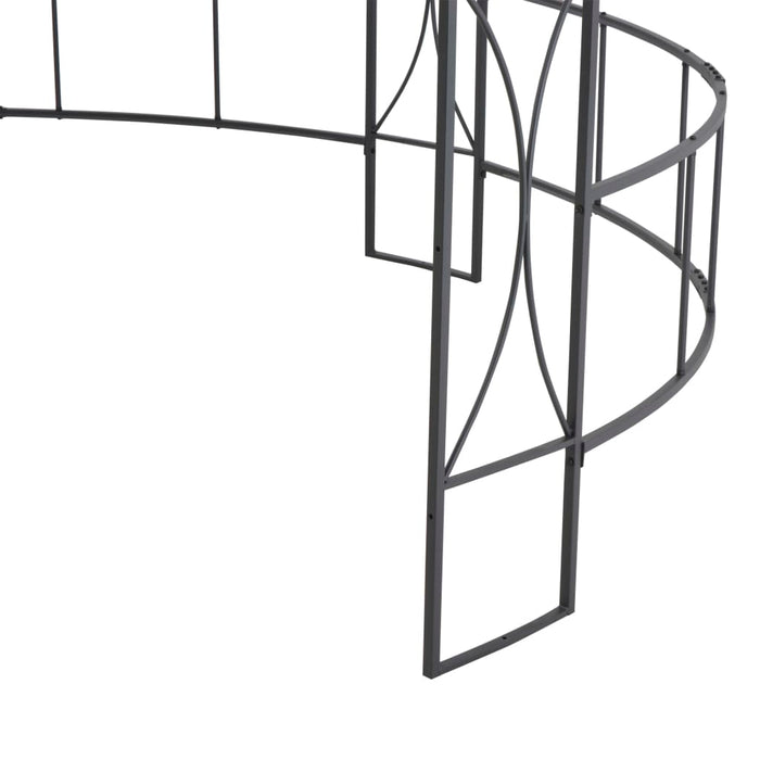 Foișor, gri taupe, 300 x 290 cm, rotund WALTI