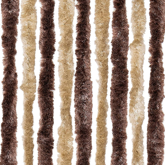 Perdea pentru insecte, bej și maro deschis, 90x200 cm, chenille - WALTI WALTI