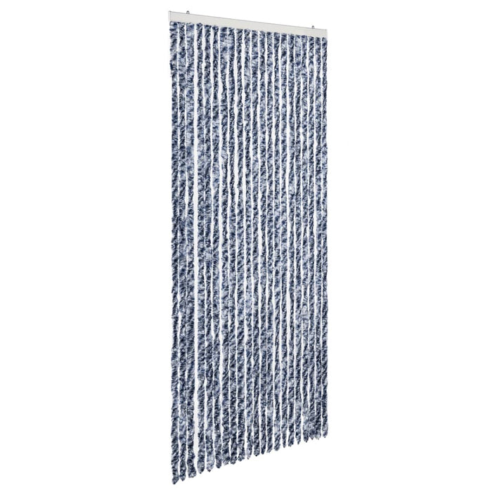 Perdea pentru insecte, albastru și alb, 90 x 200 cm, chenille - WALTI WALTI