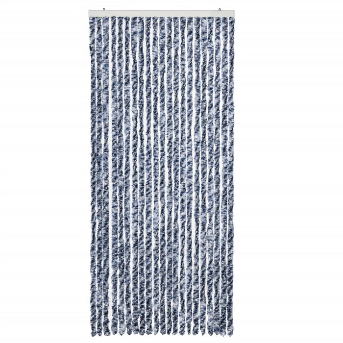 Perdea pentru insecte, albastru și alb, 90 x 200 cm, chenille - WALTI WALTI