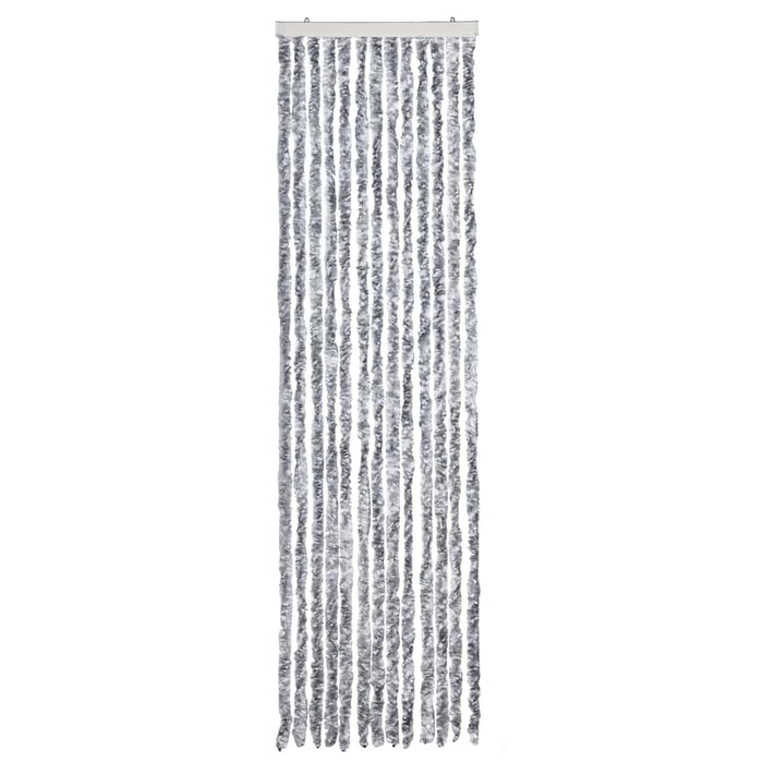 Perdea de insecte, alb și gri, 56x200 cm, chenille - WALTI WALTI