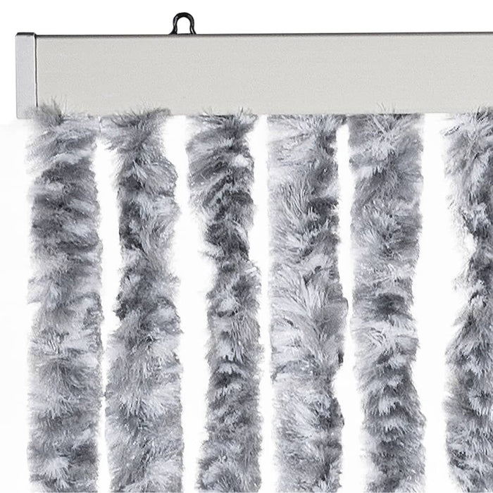 Perdea pentru insecte, alb și gri, 118 x 220 cm, chenille WALTI