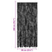 Perdea pentru insecte, antracit, 90x200 cm, chenille - WALTI WALTI