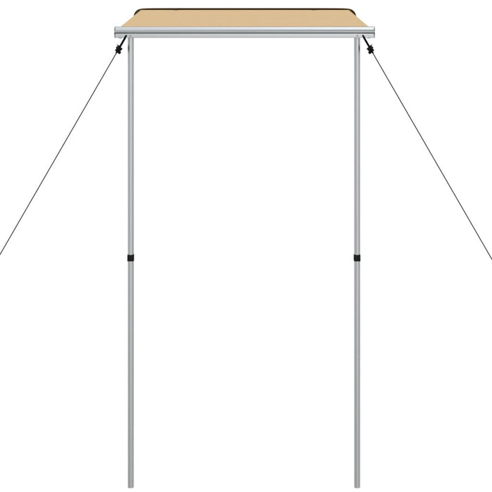 Copertină pentru camping & rulote, bej, 1,2x2x2,15 m - WALTI WALTI