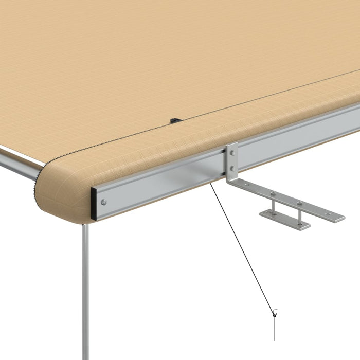 Copertină pentru camping & rulote, bej, 2,4x2,5x2,15 m WALTI