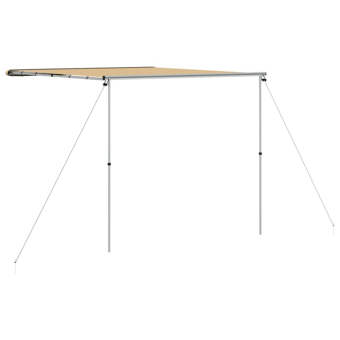 Copertină pentru camping & rulote, bej, 2,4x3x2,15 m - WALTI WALTI
