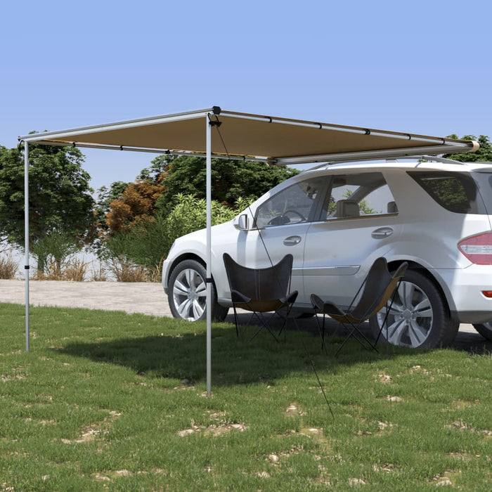 Copertină pentru camping & rulote, bej, 2,4x3x2,15 m - WALTI WALTI