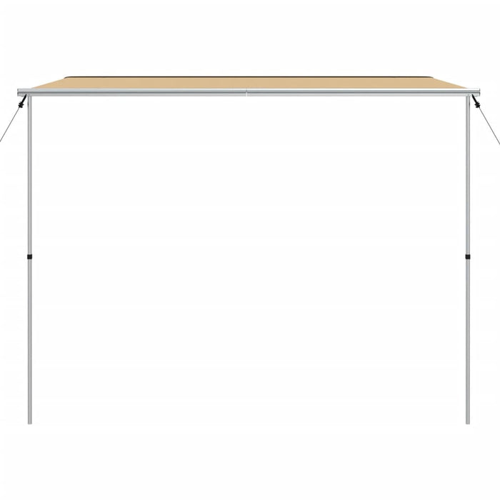 Copertină pentru camping & rulotă, bej, 3x3x2,15 m WALTI